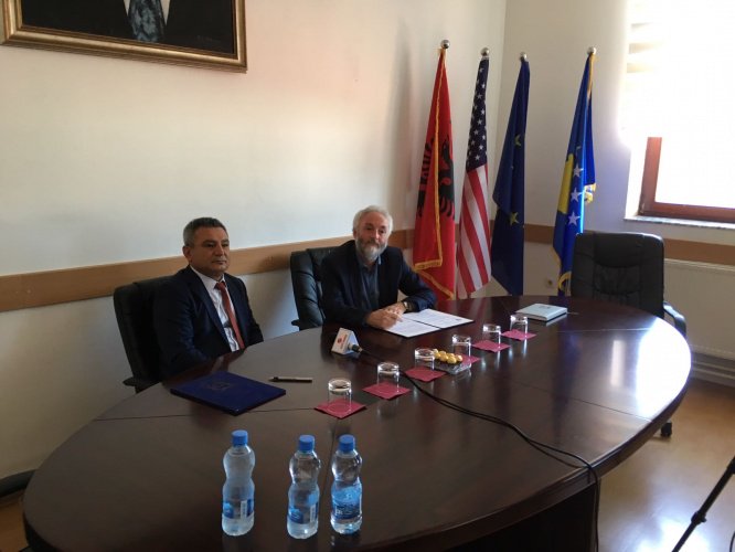 ÇOMÜ ile Gjakova ve Prizren Üniversitesi işbirliği.
