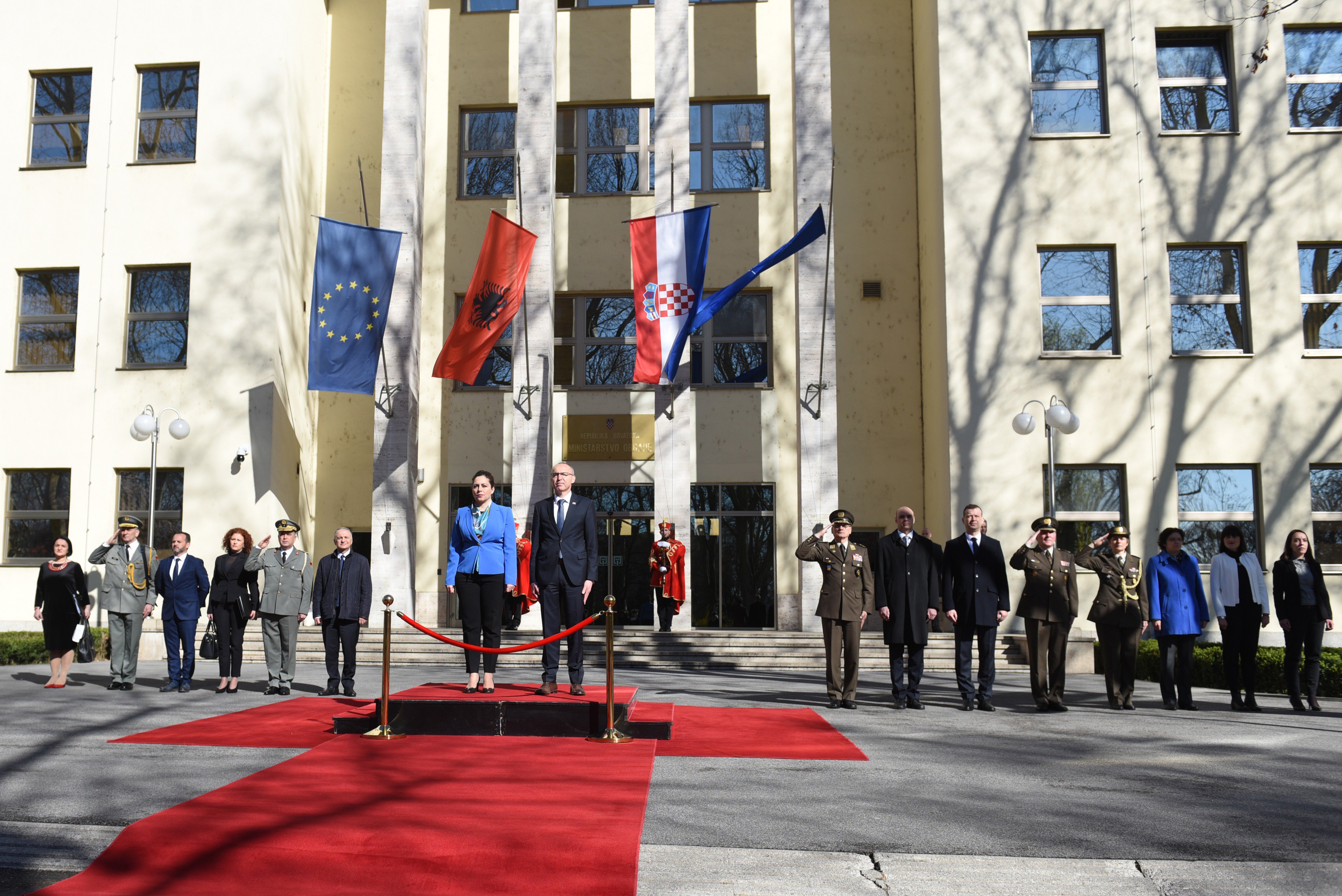 Arnavutluk ve Hırvatistan’dan Askeri İşbirliği