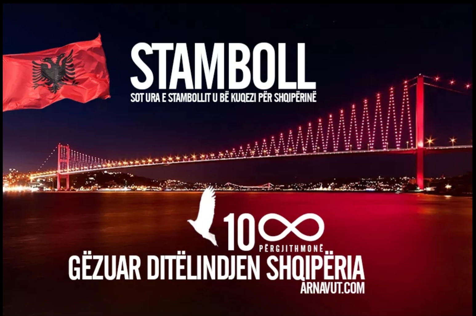 28 Kasım Bayrak Günü İstanbul’da Kutlandı