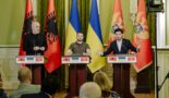 Arnavut Başbakanlar Destek için Ukrayna’da