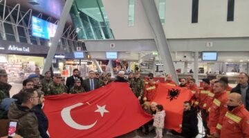 Arnavutluk ve Kosova kurtarma ekipleri Türkiye’de