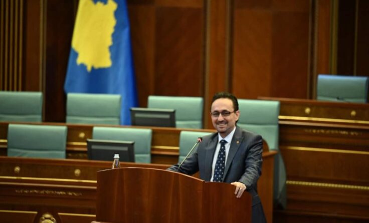 Zukali Kosova Meclisinde konuştu.