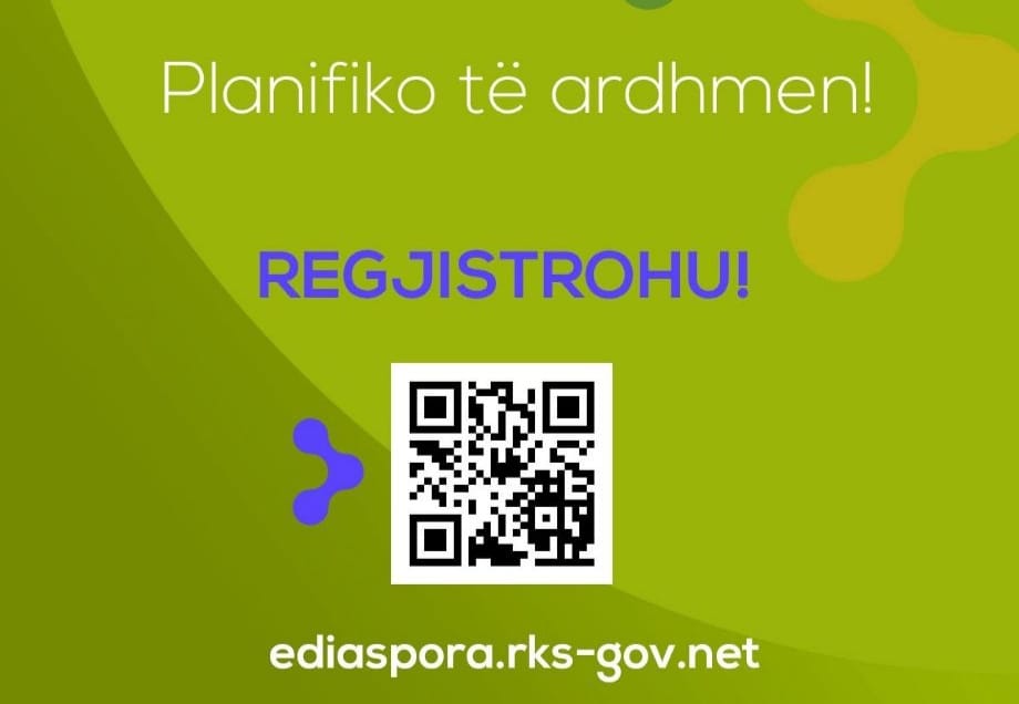 Regjistrohu për diasporë.