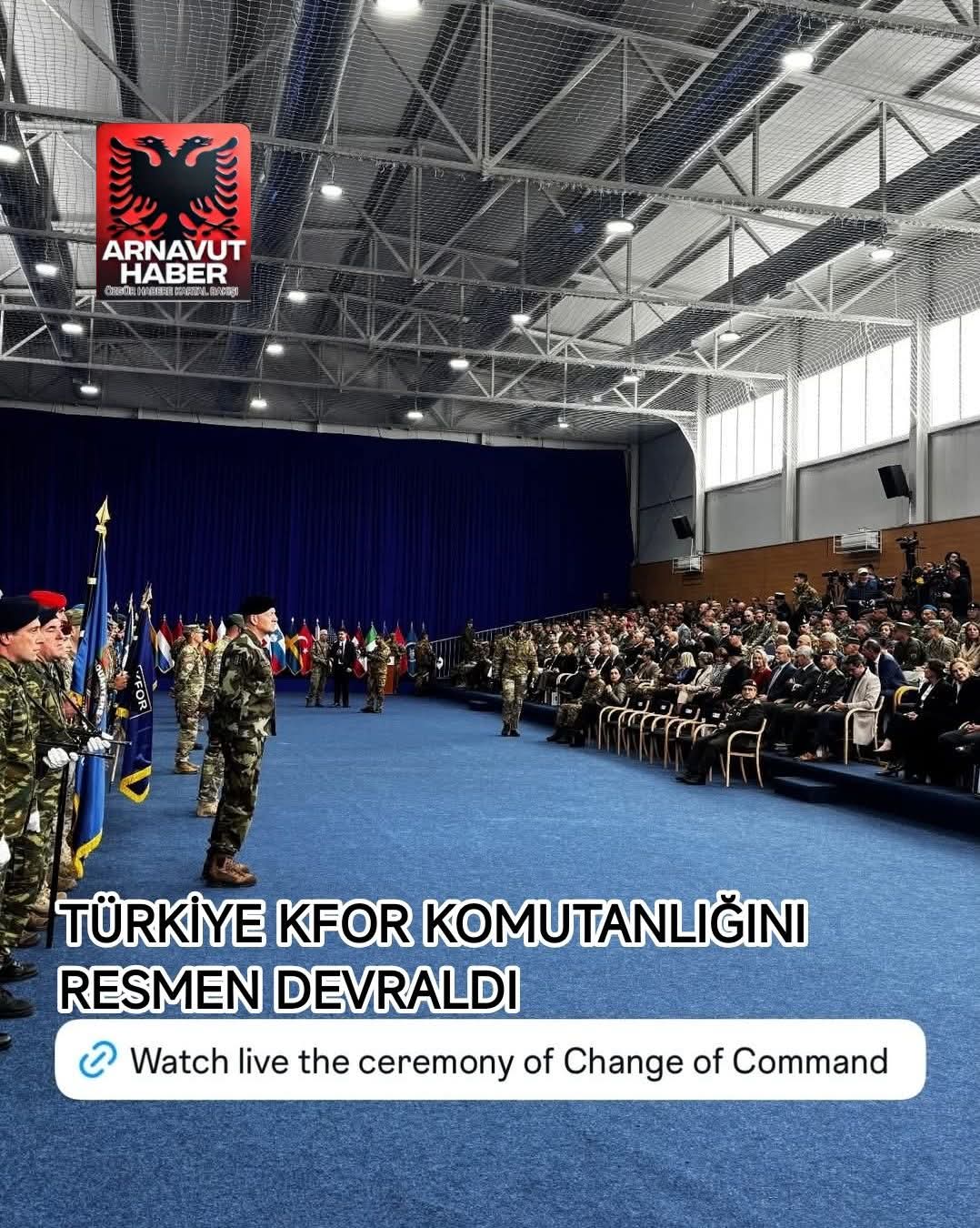 Türkiye, KFOR Komutasını Resmen Devraldı