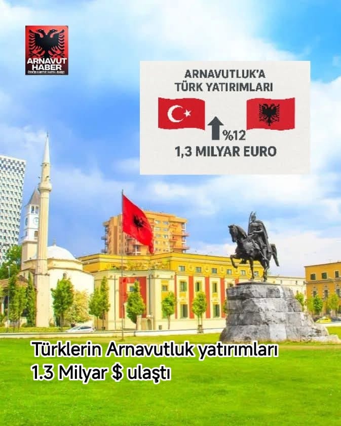 Arnavutluk’a Türk yatırımları artıyor.