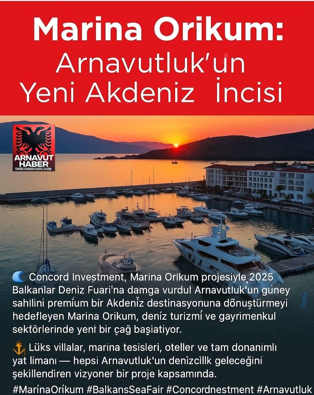 Marina Orikum: Arnavutluk’un Yeni Akdeniz İncisi