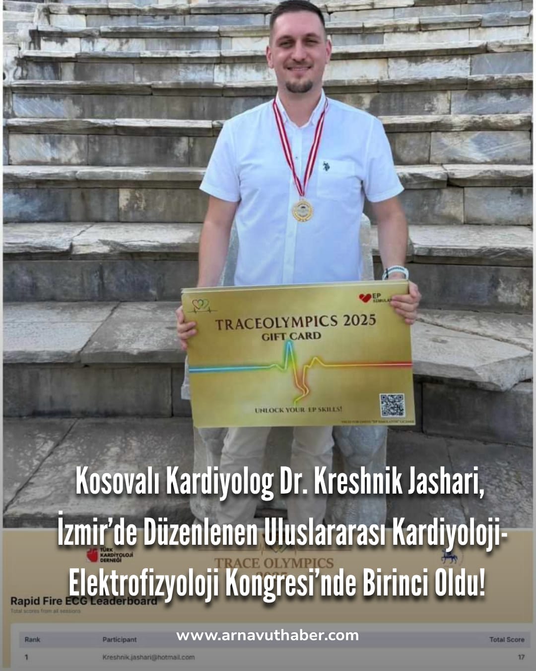 Kosova’lı Kardiyolog Doktorun Başarısı