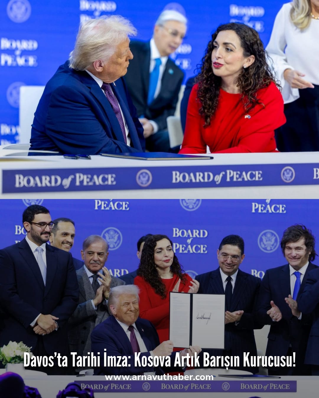 Davos’ta Tarihi İmza: Kosova Kurucu Üye Oldu