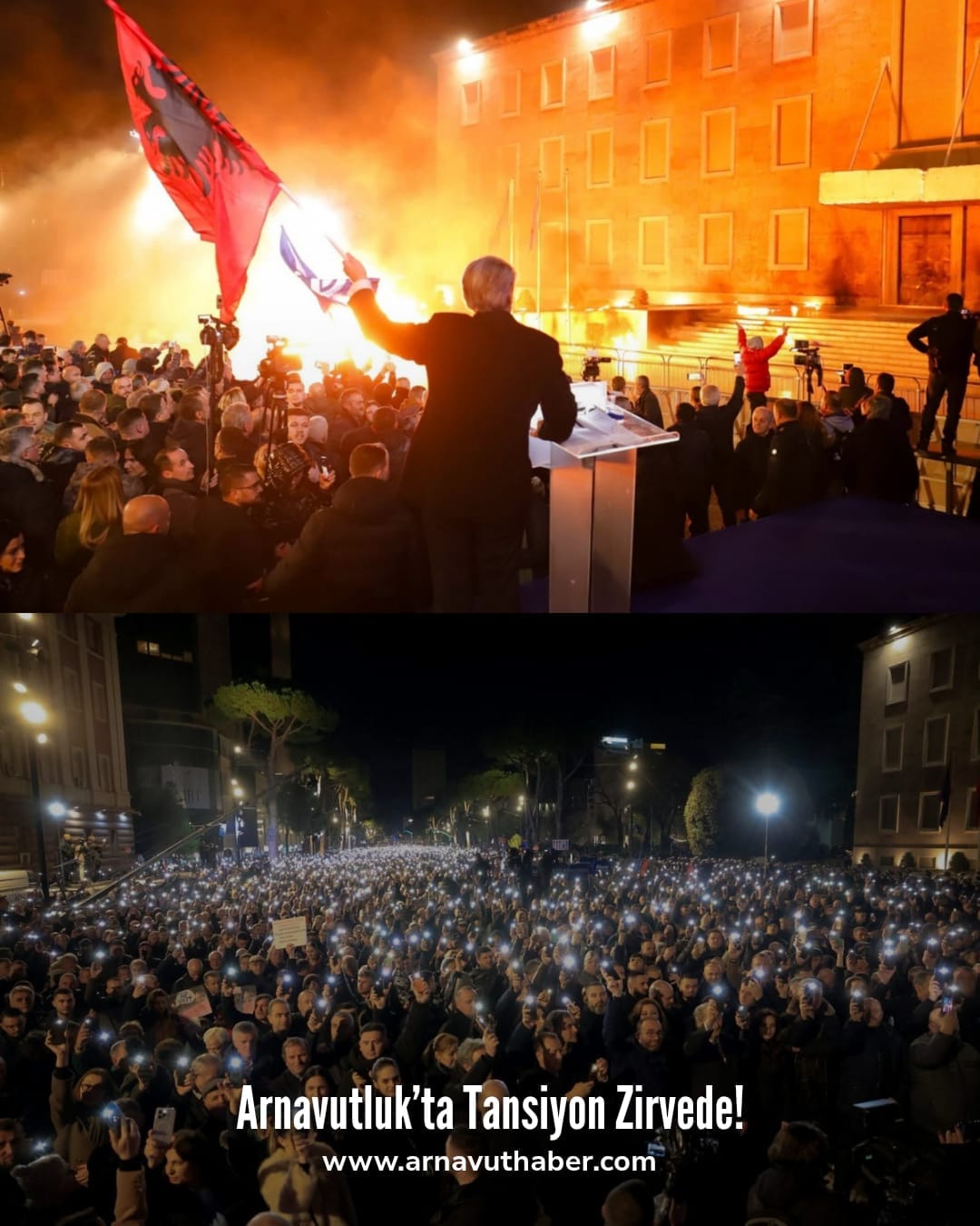 Tiran Ayakta: Arnavutluk’ta “Sivil İtaatsizlik” Dalgası