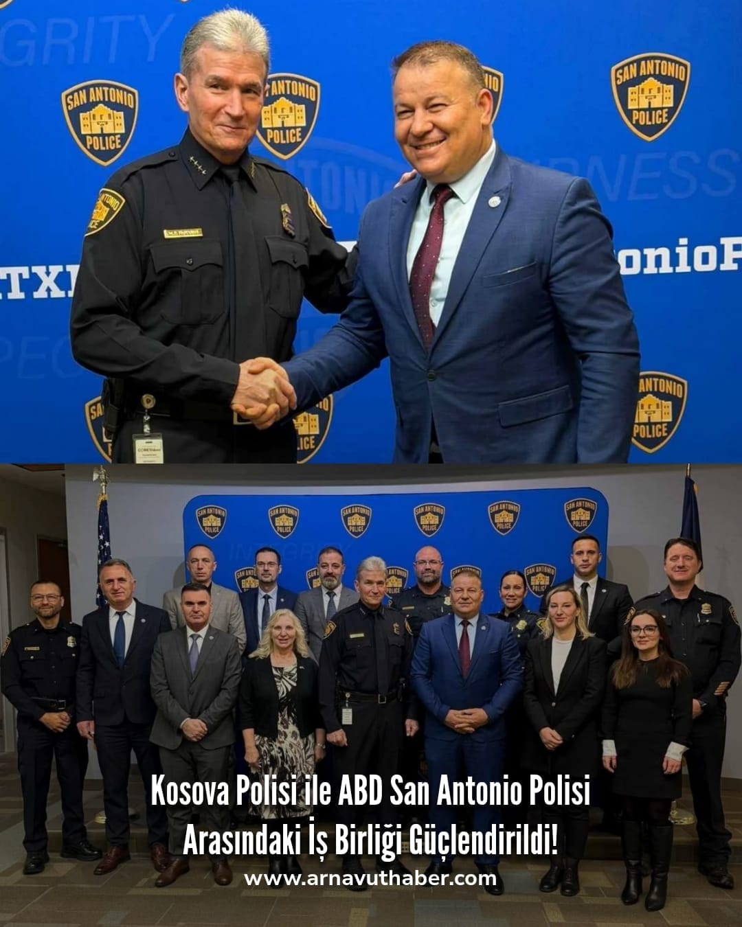 Kosova Emniyet Müdürü ABD’ye Çalışma Ziyareti