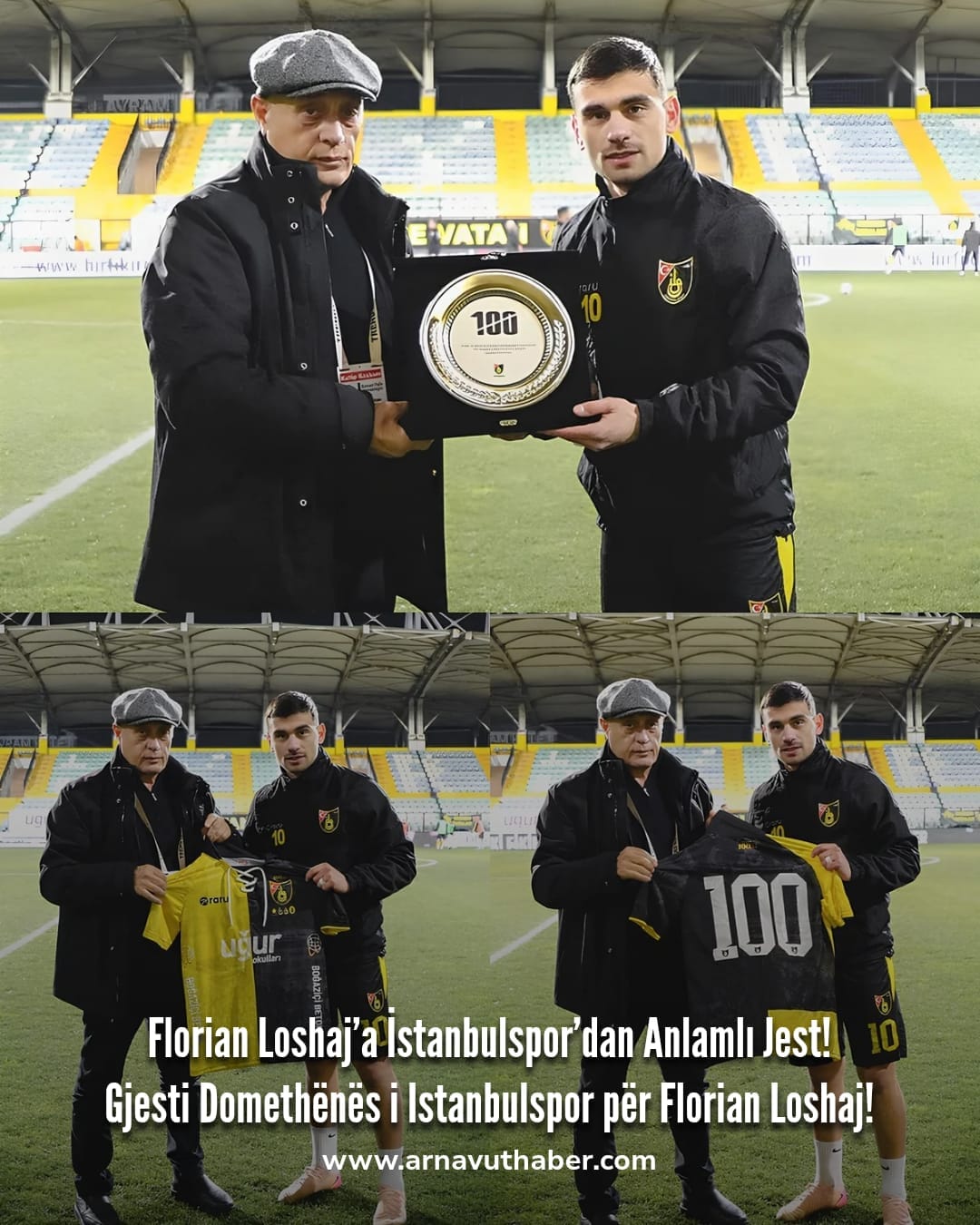 İstanbul Spor’dan Loshaj’a Jest