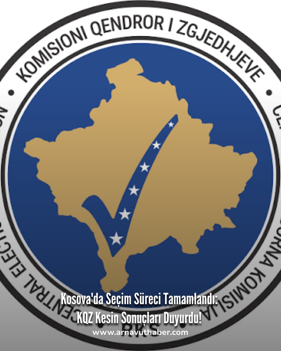 Kosova’da Seçim Süreci Tamamlandı: KQZ Kesin Sonuçları Duyurdu