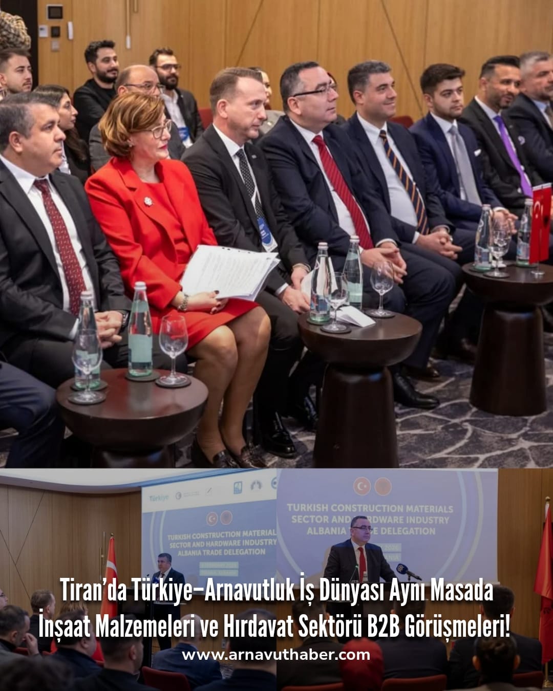 Tiran’da Türkiye –Arnavutluk B2B İş Görüşmeleri Gerçekleşti