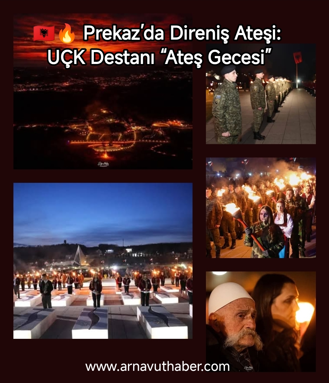 Prekaz’da Direniş Ateşi: UÇK Destanı “Ateş Gecesi” ile Taçlandı