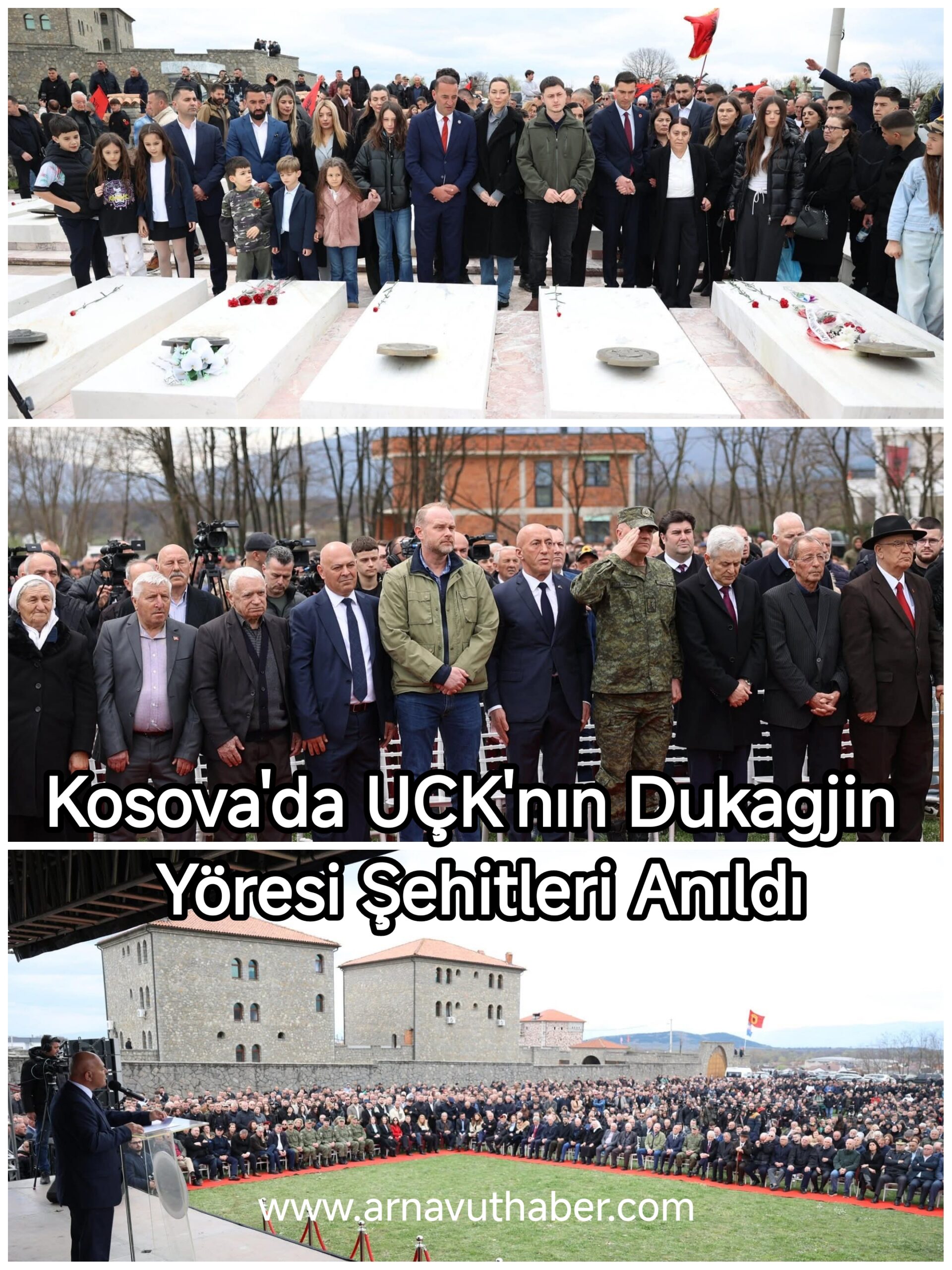 Kosova’da Dukagjin Yöresi UÇK Şehitleri Anıldı