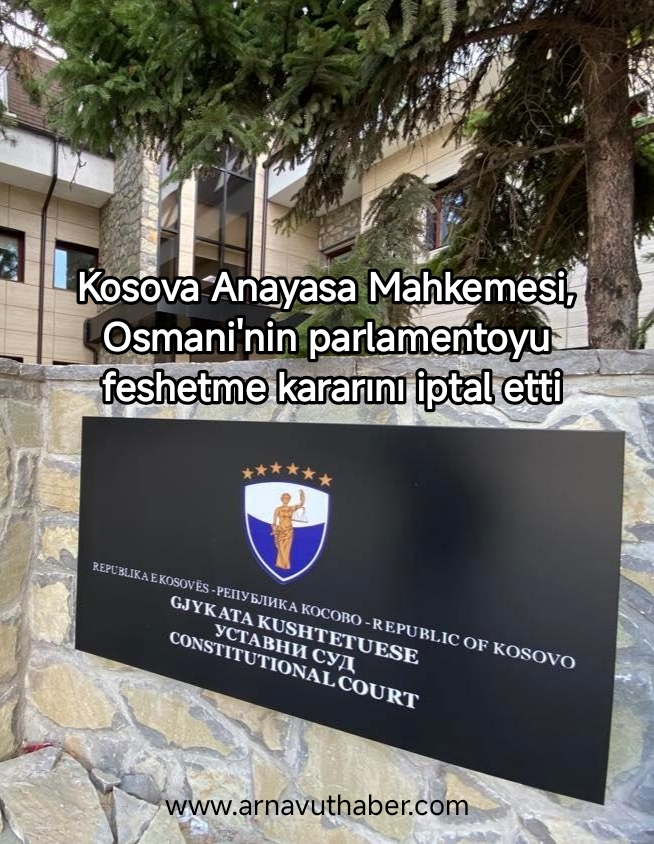OSMANİ’NİN PARLAMENTOYU FESİH KARARI YARGIYA ÇARPTI!