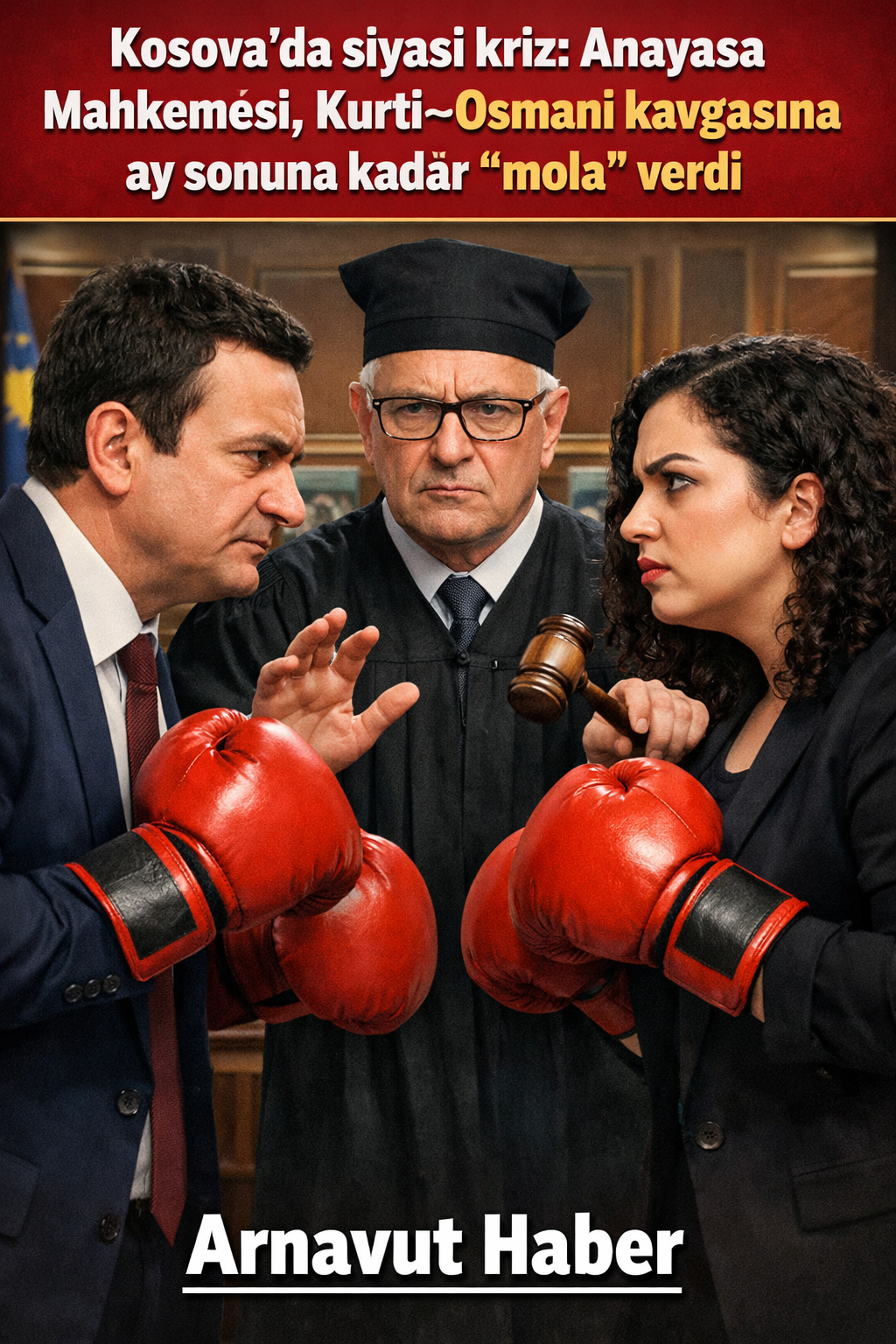 Kosova’da siyasi kriz: Anayasa Mahkemesi, Kurti–Osmani kavgasına ay sonuna kadar “mola” verdi
