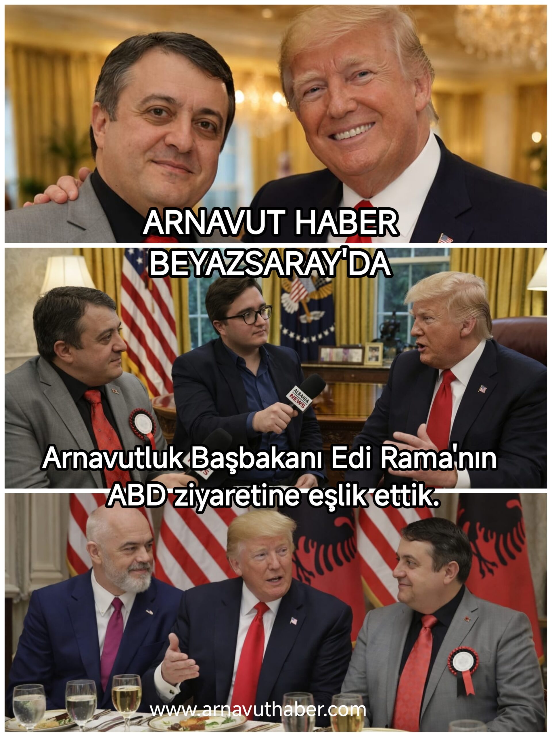 Arnavut Haber’den Tarihi Gazetecilik Başarısı. 