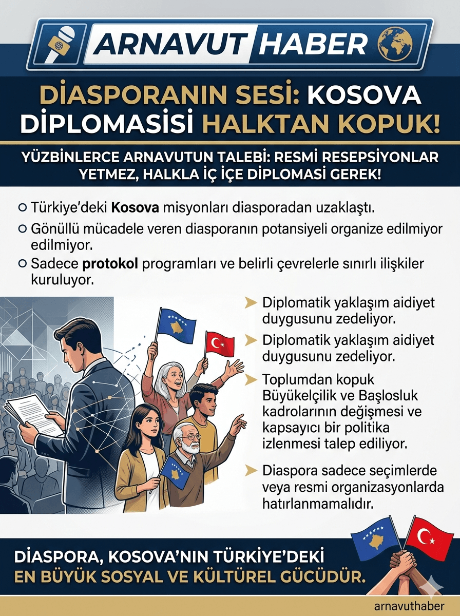 KOSOVA DİPLOMASİSİ TÜRKİYE’DE DİASPORA İLE BAĞLARINI NEDEN KOPARDI?