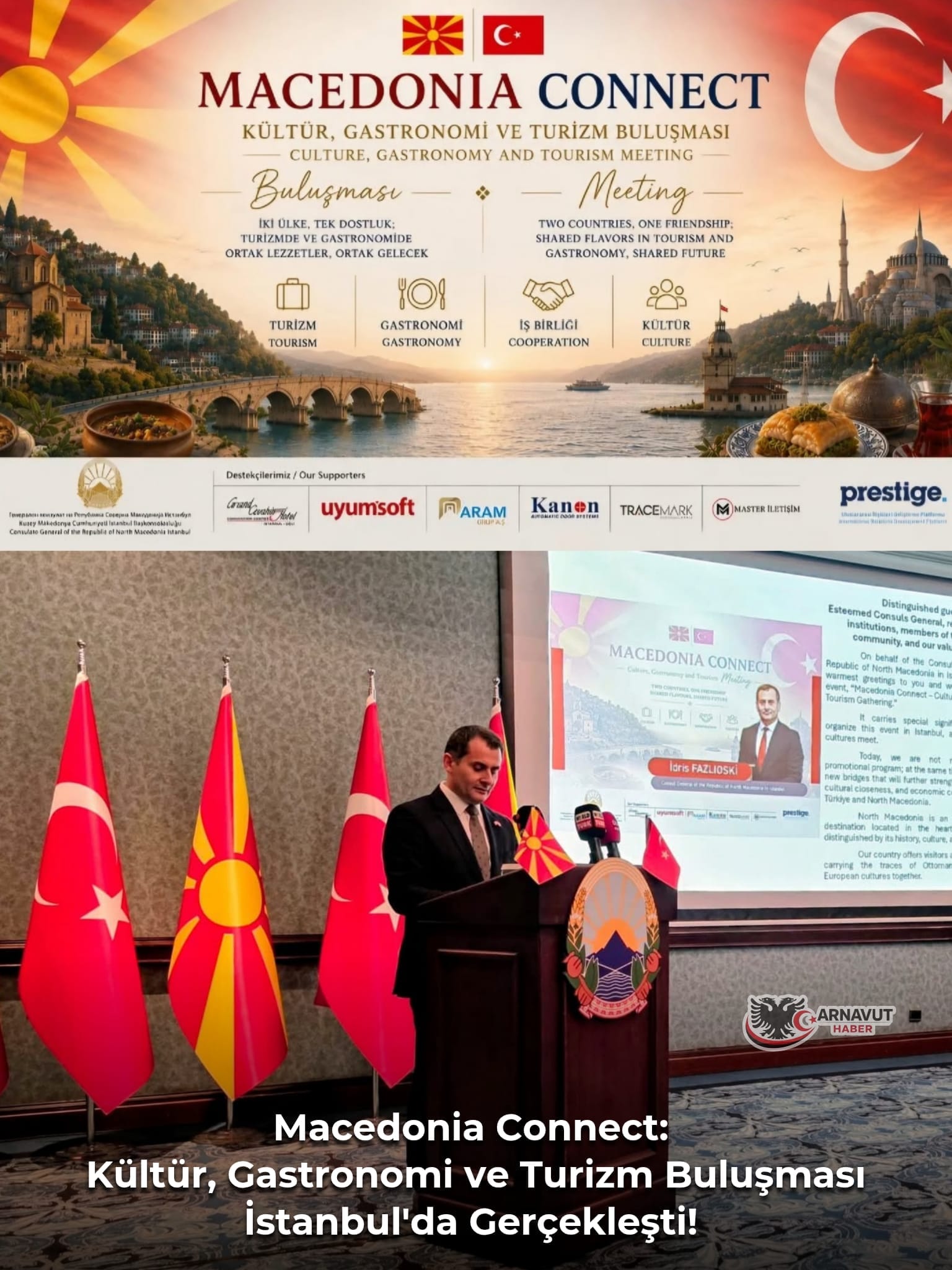 İstanbul’da “Macedonia Connect” Buluşması Düzenlendi