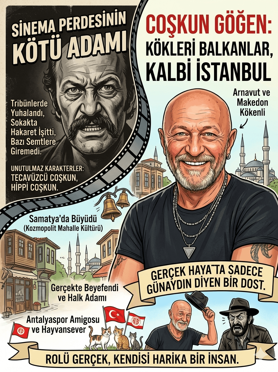 Yeşilçam Emekçisi Hemşerimiz Coşkun Göğen