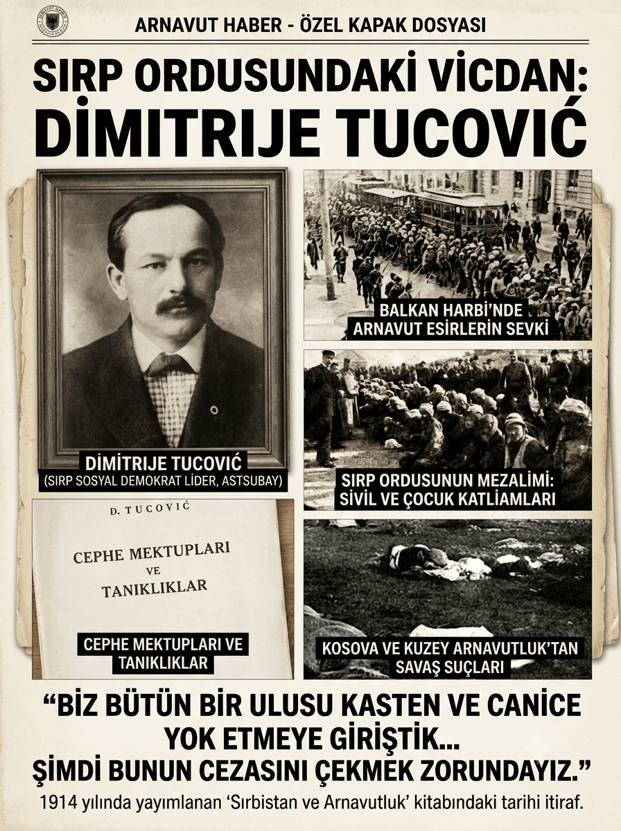Sırp Ordusundaki Vicdan: Dimitrije Tucović’in Kaleminden Arnavut Katliamı
