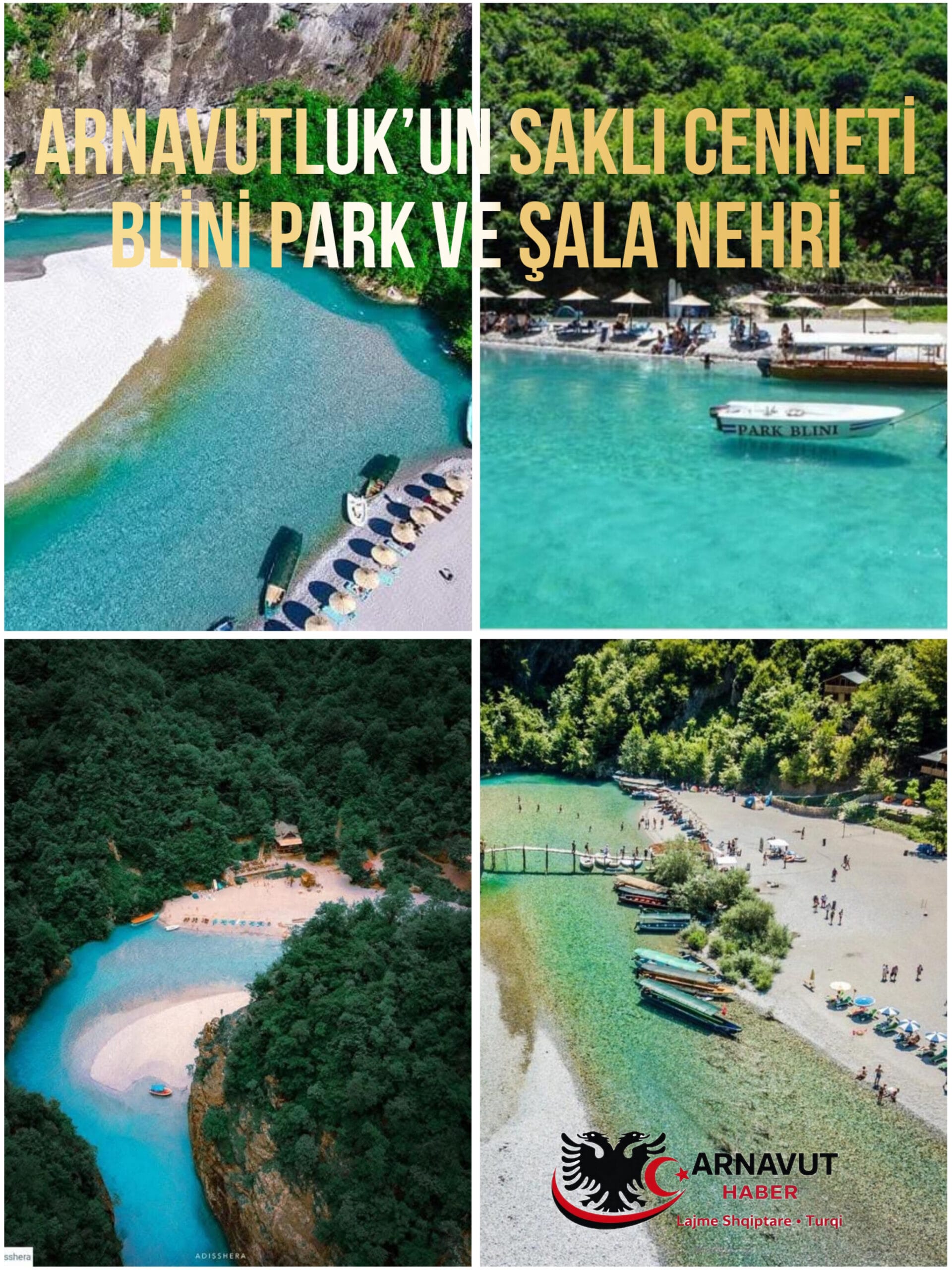 Arnavutluk’un Saklı Cenneti: Blini Park ve Şala Nehri’nde Masalsı Bir Yolculuk!