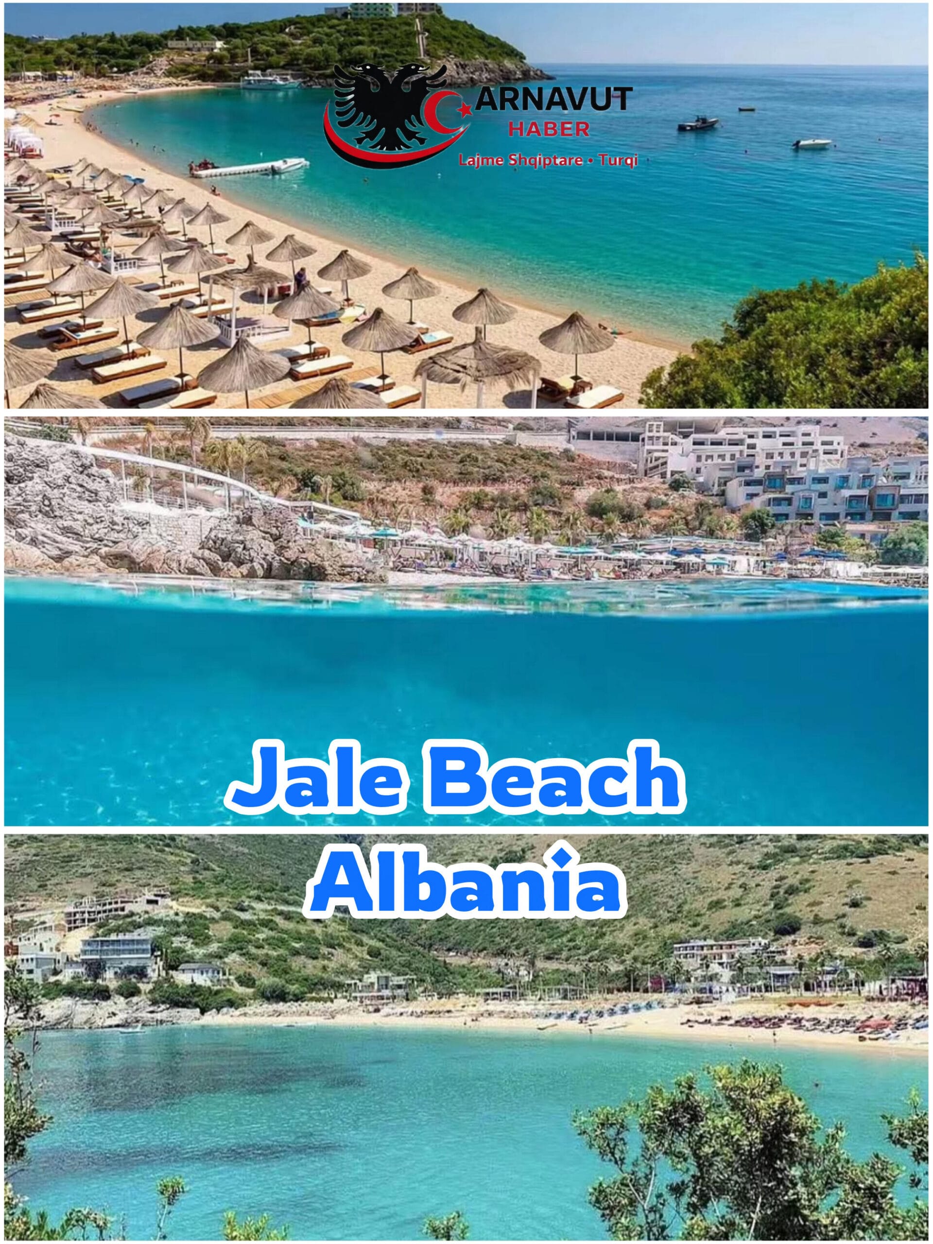 Arnavutluk’un Saklı Cenneti Jale Beach: