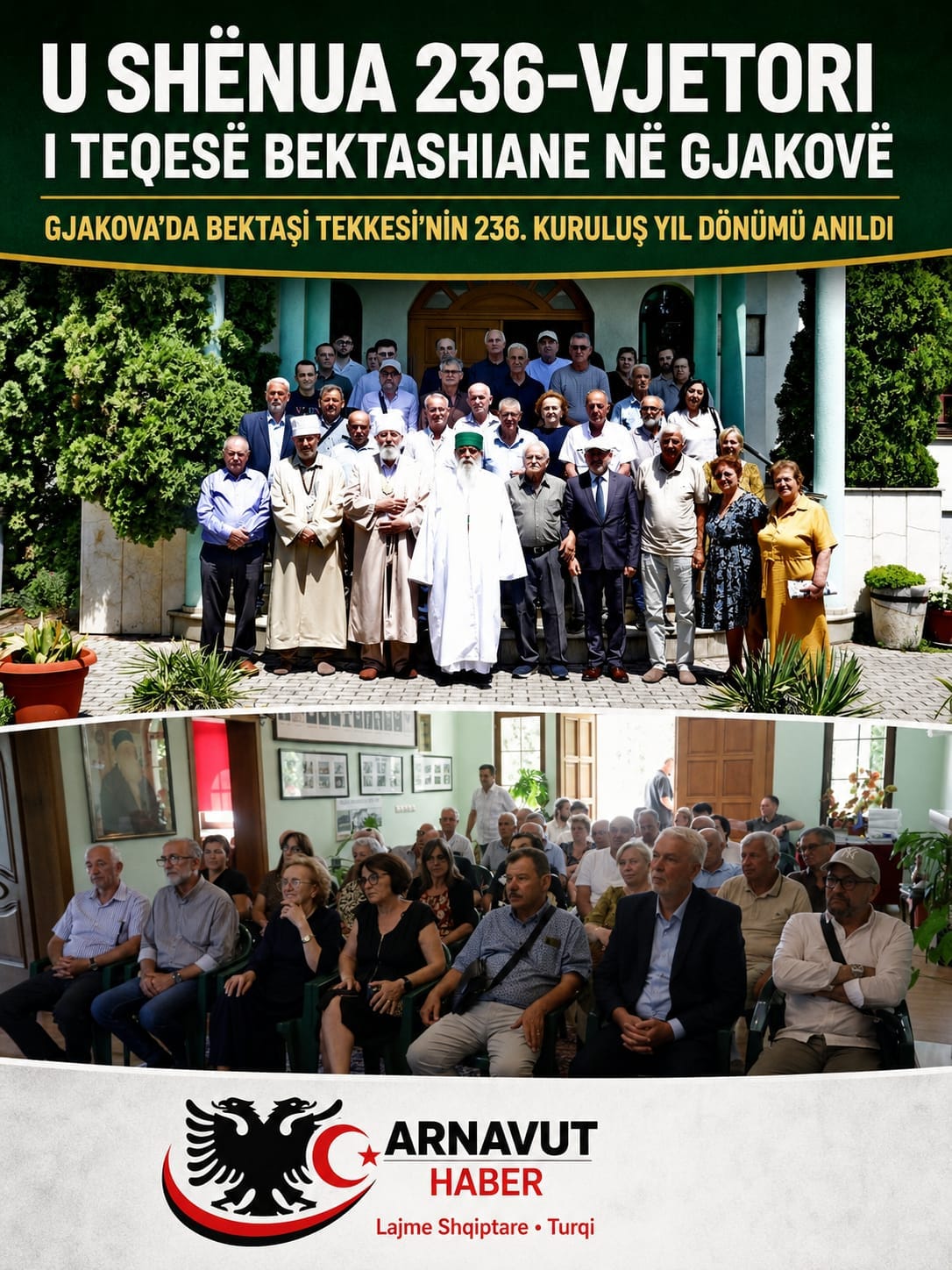 Gjakova’daki Bektaşi Tekkesi’nin 236. Kuruluş Yıl Dönümü Törenle Anıldı