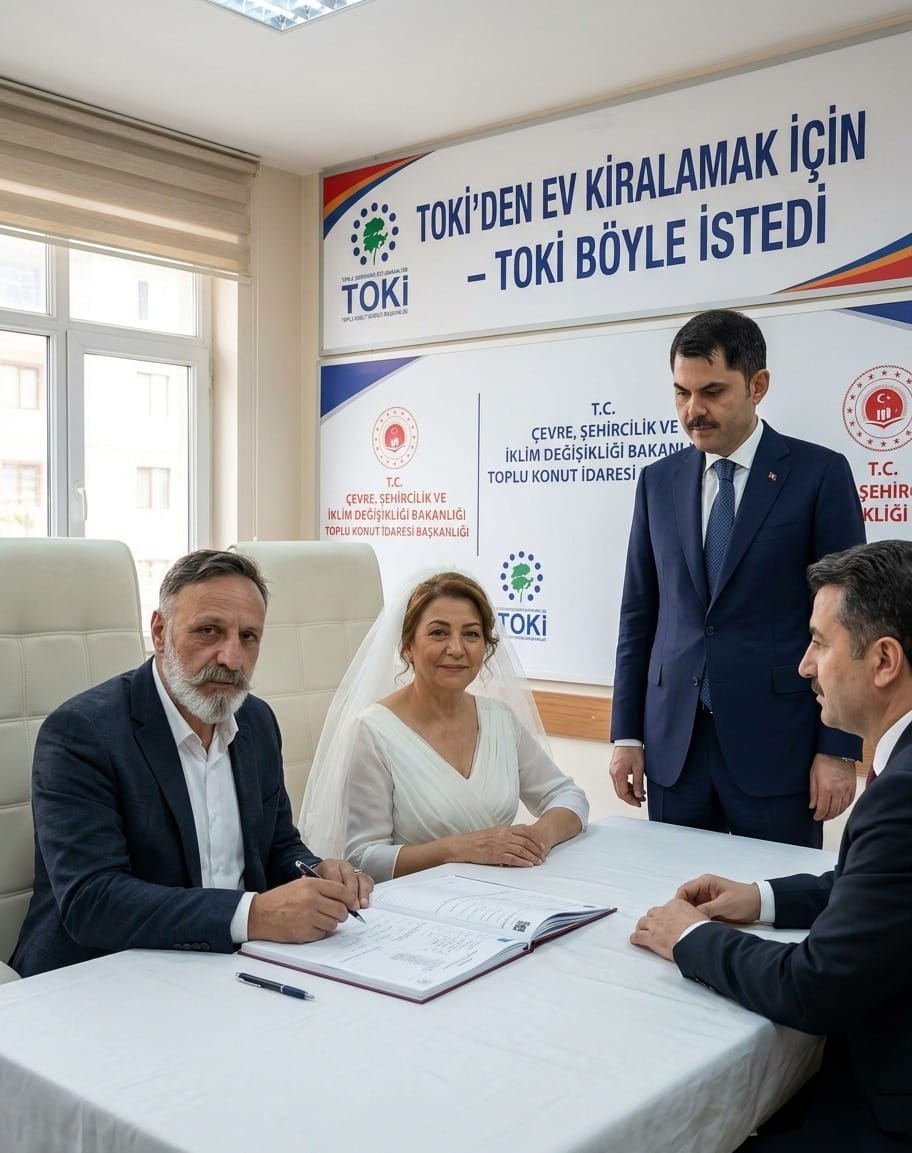 TOKİ’DEN EV KİRALAMAK İÇİN EVLENECEĞİM BAYAN ARIYORUM