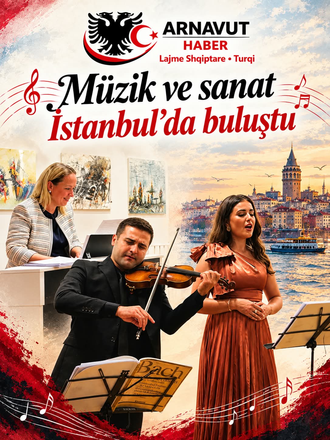 Müzik ve sanat İstanbul’da buluştu