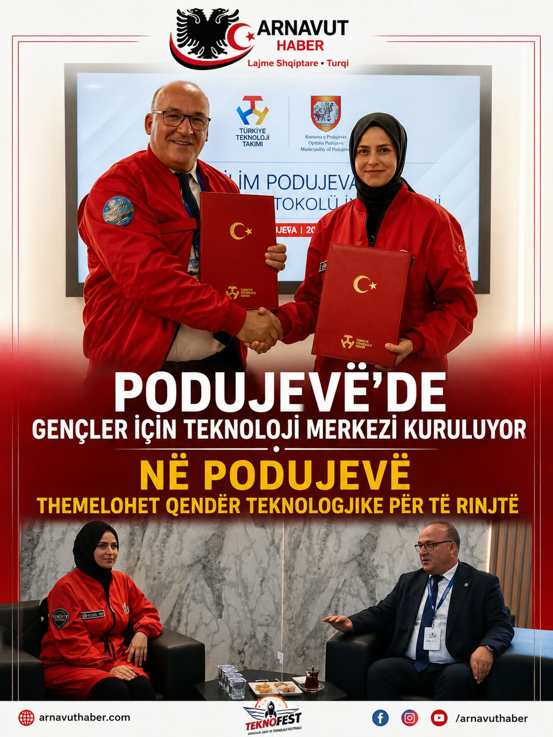 TÜRKİYE’DEN KOSOVA’YA TEKNOLOJİ VE İNOVASYON İŞ BİRLİĞİ