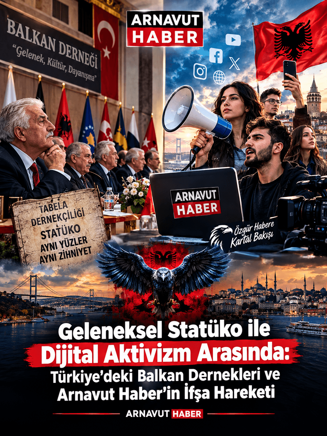 Türkiye’deki Balkan Dernekleri ve Arnavut Haber’in İfşa Hareketi